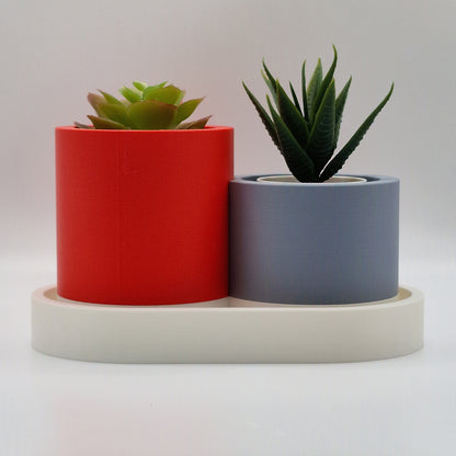 Overlapping Planter