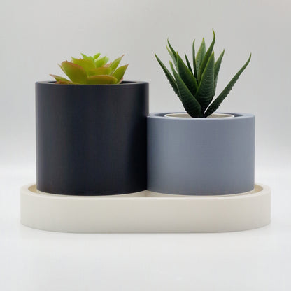 Overlapping Planter